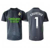 Stroje piłkarskie Real Madrid Thibaut Courtois #1 Bramkarskie Koszulka Trzeciej 2025-26 Krótki Rękaw